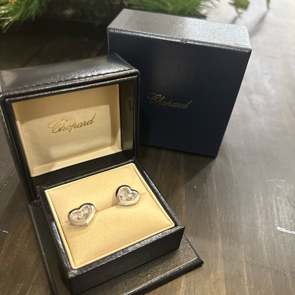 Chopard happy diamond earrings - Picture 4 of 9